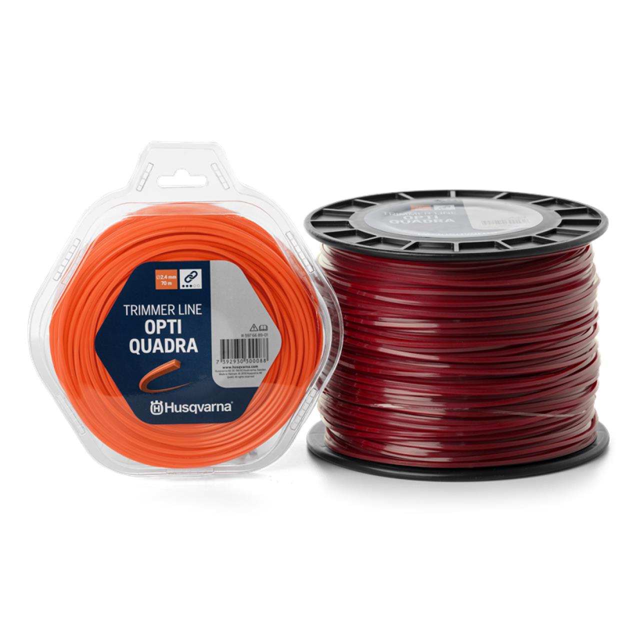Trimmerfaden Opti-Quadra 2,4 mm 210m